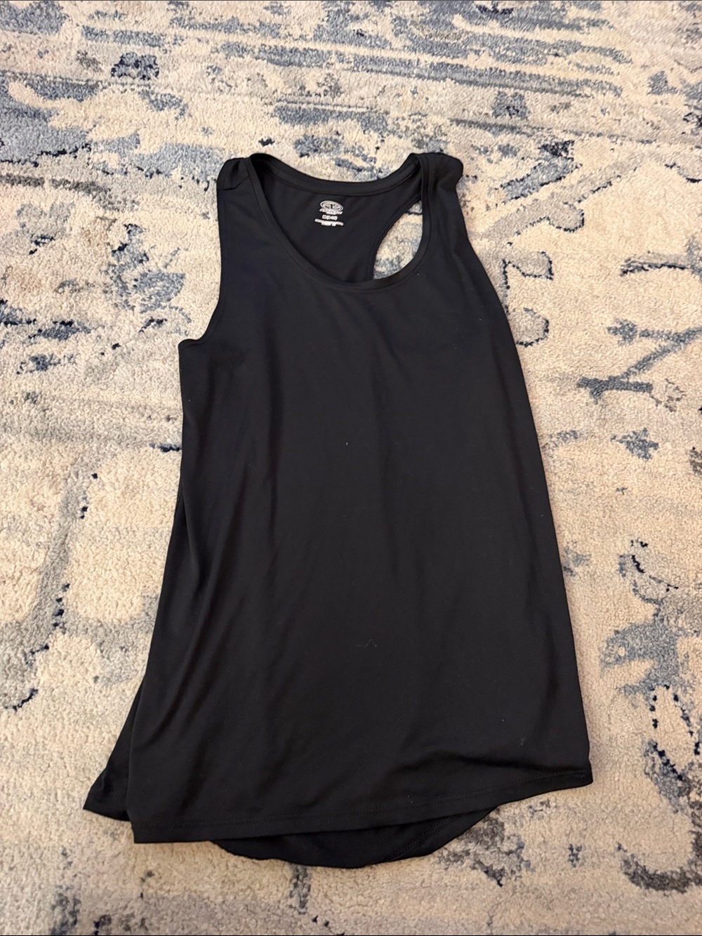 Champion Black Racerback Tank - Sleek Athletic Layer